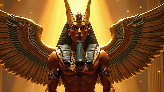 Amun is one of the most powerful deities in Egyptian mythology.