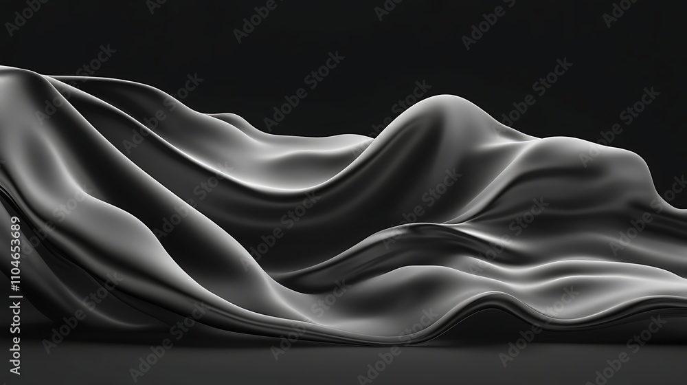 Poster a sophisticated grey background with fine noise texture and a subtle vignette effect, creating depth