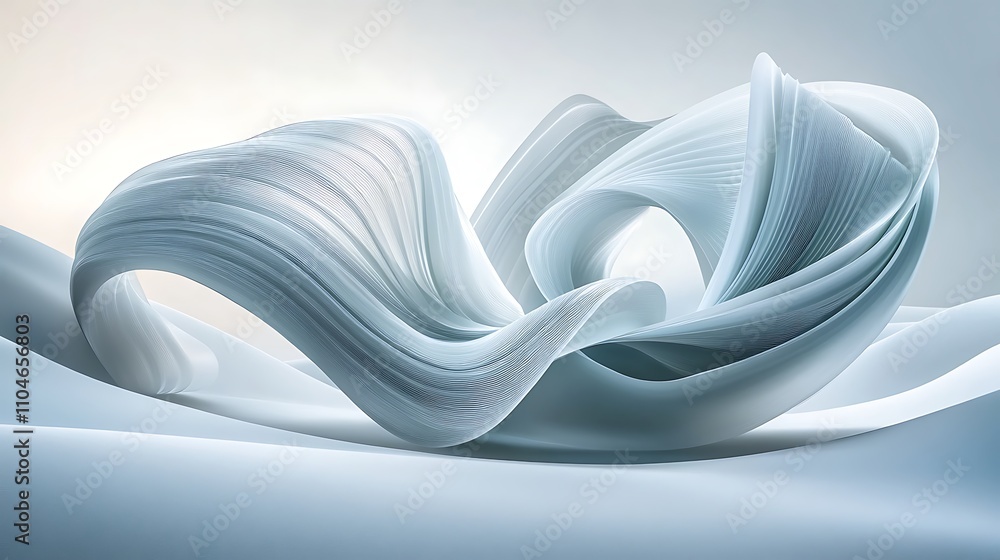 Fototapete hyper-realistic soft grey background with an artistic noise texture and a balanced vignette effect, 