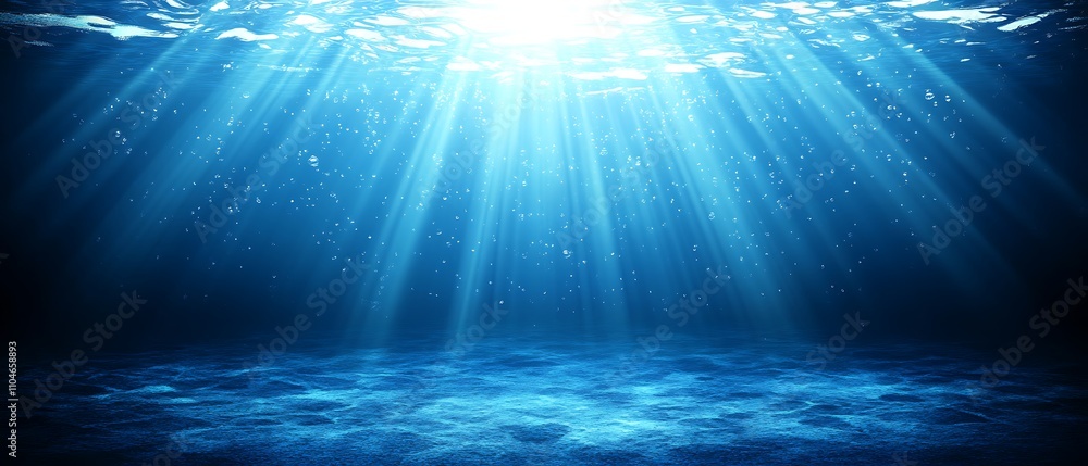 Poster a dark blue background with a subtle gradient of light emanating from the bottom left corner, creati