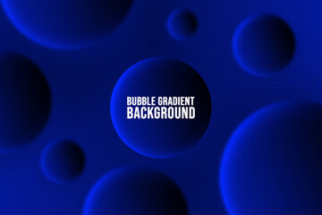 bubble gradient background wallpaper design for text and image layout