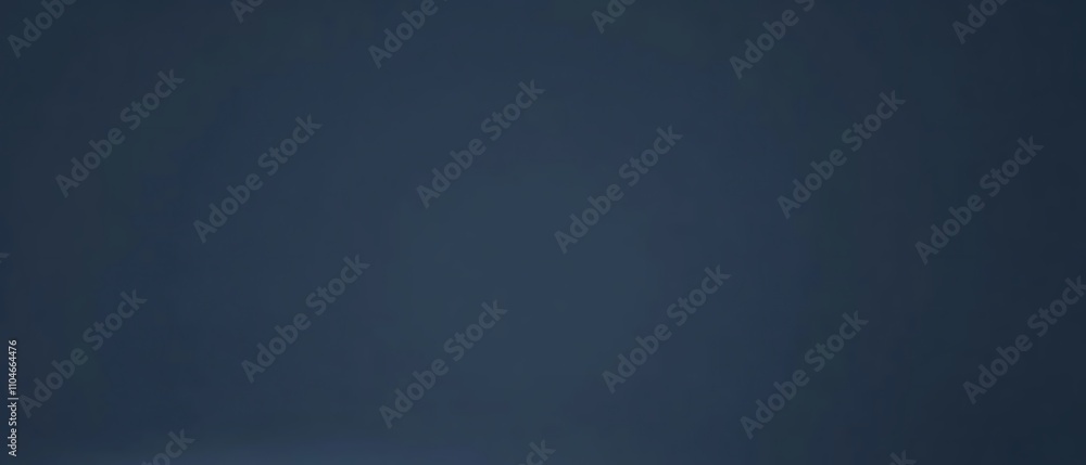 Poster clean and simple dark blue backdrop featuring a light gradient at the bottom left corner, designed t
