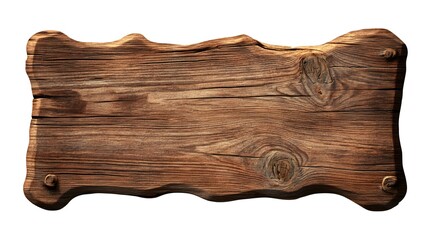 wooden sign cut out