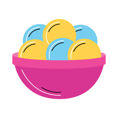 Easter Eggs Vector Illustration