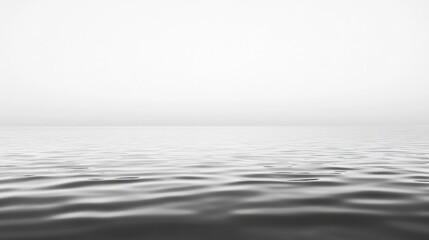 Naklejka premium calm water surface with soft waves and minimalistic background