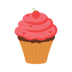 Cupcake Vector Illustration