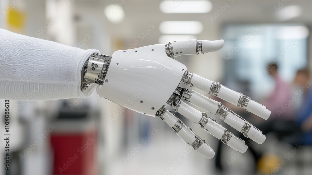 Poster testing advanced prosthetic limb in laboratory setting