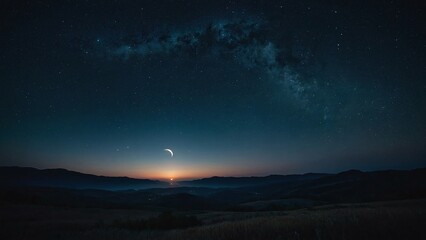 Fototapeta premium sky with stars