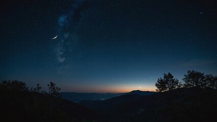 Fototapeta premium sky with stars