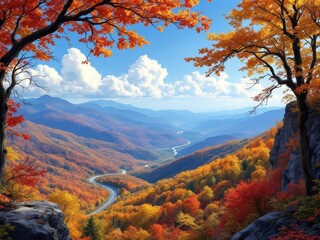 Breathtaking drone views of West Virginia's Blue Ridge Parkway.