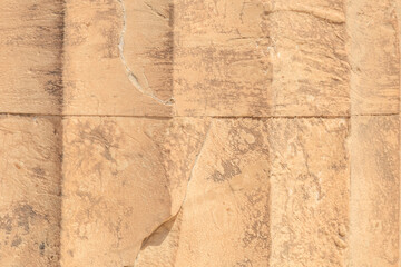 Antique Greek Column Texture Close Up