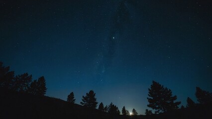 Fototapeta premium sky with stars