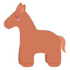 stuffed horse toy