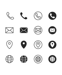 Web Business icon symbol vector stock illustration