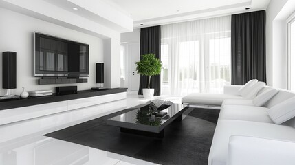Living room interior 