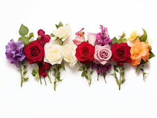 a vibrant arrangement of assorted flowers showcasing beauty and color