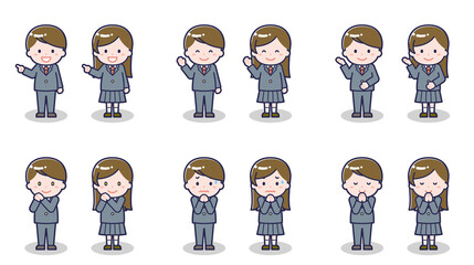 中高生の男女 04