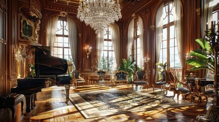 Obraz premium Living room interior 