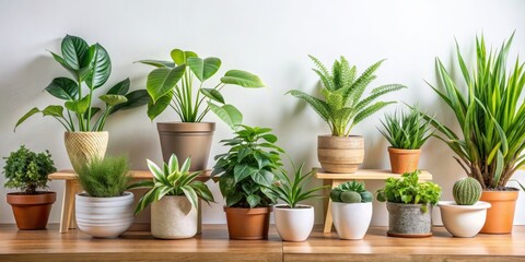 Fototapeta premium Eczema-friendly house plants for a soothing and skin-friendly home environment , eczema
