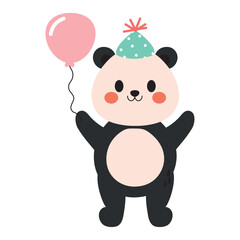 panda animal birthday party