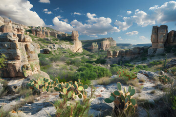 Panoramic Splendor: Unspoiled Wilderness at a Texas National Park