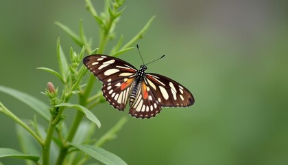  Butterflys delicate dance on natures stage