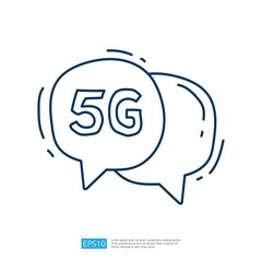 The image features two speech bubbles with the text 