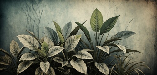 Blended Shades Plant Grunge