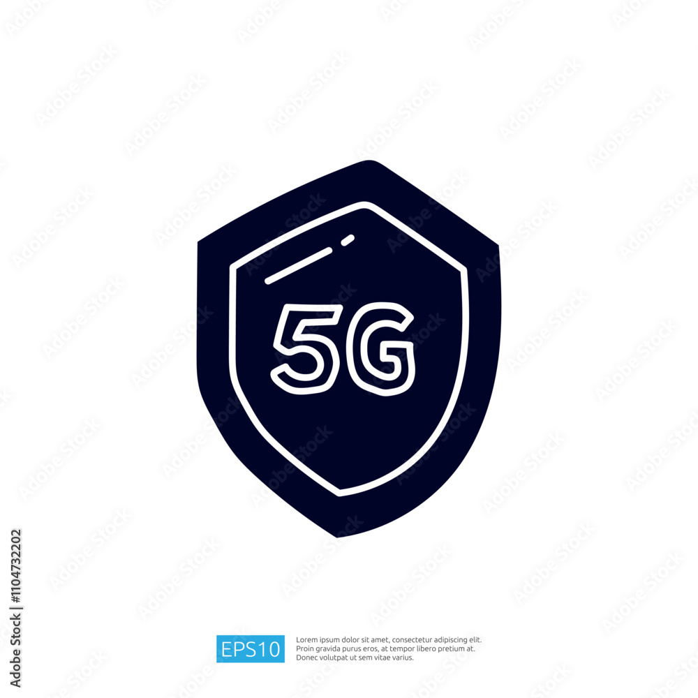 Poster this image features a simple graphic representation of a shield with the text 