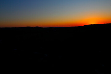 Sunset at Point Lookout, Missouri