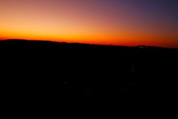 Sunset at Point Lookout, Missouri