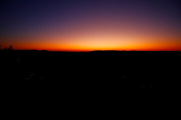 Sunset at Point Lookout, Missouri