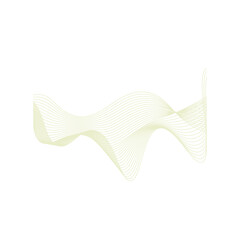 Obraz premium Wave Lines Decoration