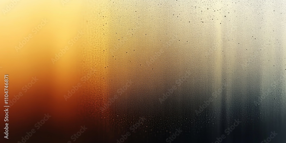 Poster Gradient Background Warm Gold to Cool Grey Abstract Soft Textured Smooth Design