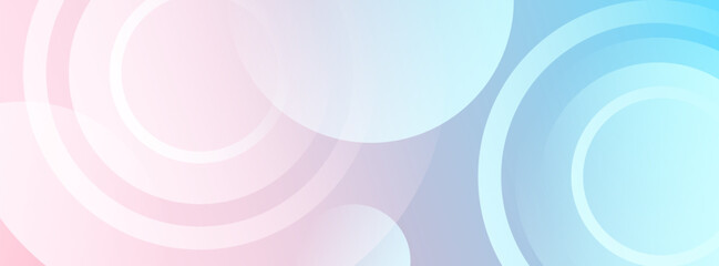 modern banner background.colorful.bright color.blue nad pink gradations.shape.circle effect shape.modern .vector eps 10