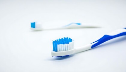 Exquisite oral care product with detailed toothbrush on a white background.