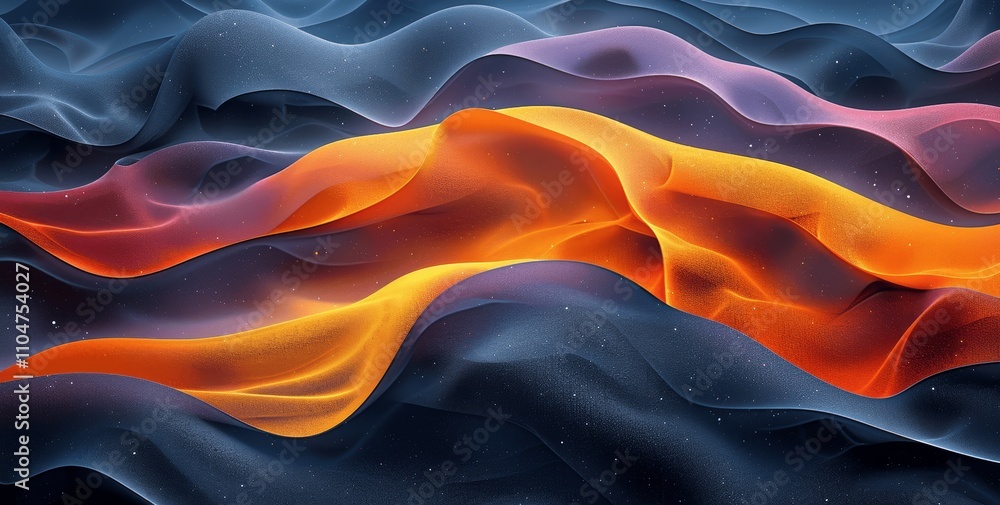 Aufkleber colorful abstract gradient background with grainy texture and blur