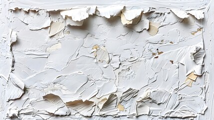Abstract white textured art background.