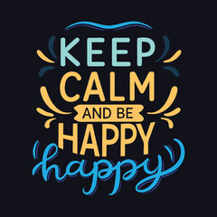 Bold and minimalist typography with a classic serif font, centered layout, and balanced spacing. Evokes a sense of calm and positivity with its simple, timeless design.