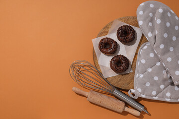 Cooking food, accessories for kitchen and cook