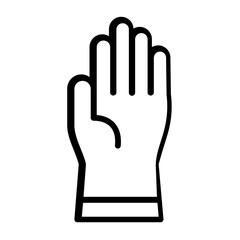 hand sign isolated on white