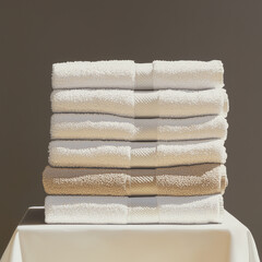 towel shower isolated 