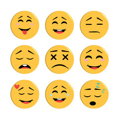 Emoticon in your emotion and expression 