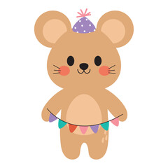 mouse animal birthday party