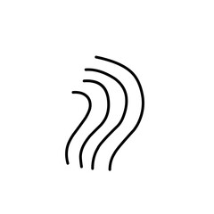 abstract curved lines