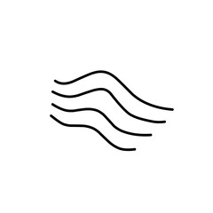 Obraz premium abstract curved lines