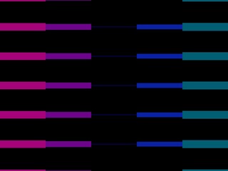 Abstract background with repeating horizontal bars in shades of purple and blue.