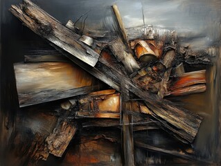 Abstract Art Bitterness