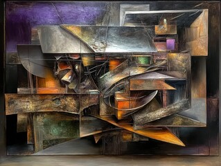 Abstract Art Anxiety and Restlessness