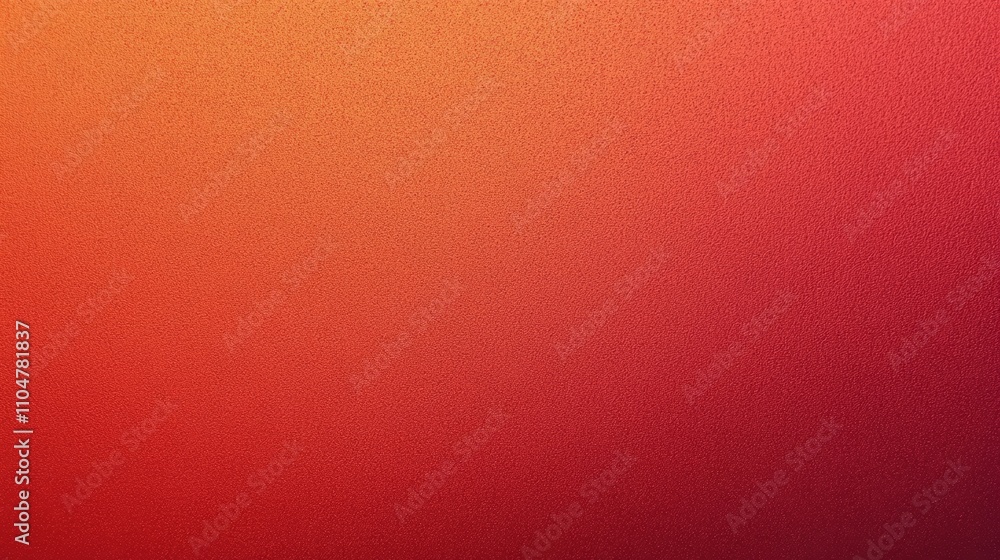 Poster orange red gradient textured background smooth tactile warm design template
